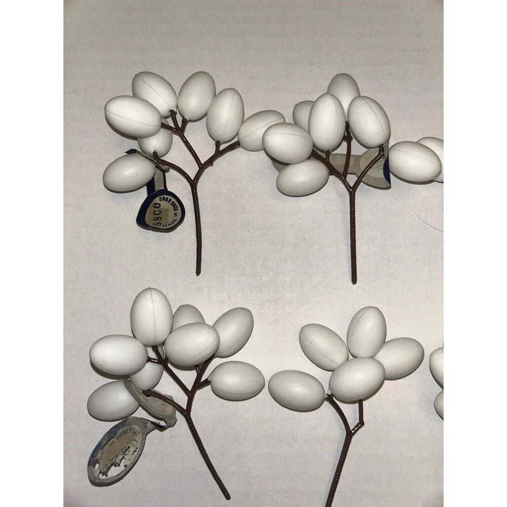 Lot Of Easter Egg Wreath Decor 6 Count